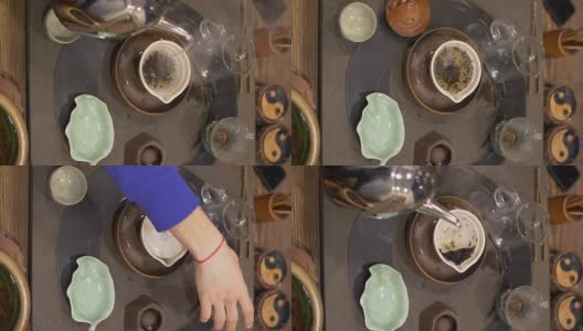 亚洲传统茶道高清在线视频素材下载