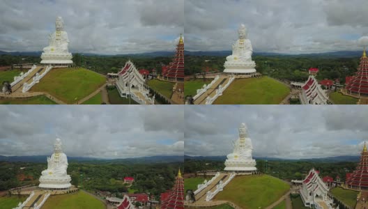 泰国清莱怀Pla宫寺。高清在线视频素材下载