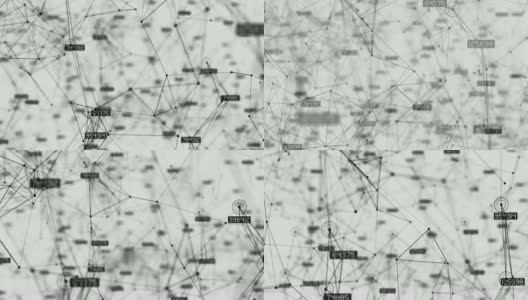 网络连接背景(可循环)高清在线视频素材下载