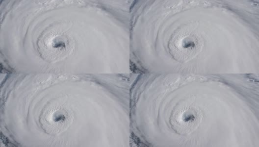接近5级飓风高清在线视频素材下载