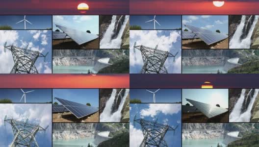 Clean energy power高清在线视频素材下载