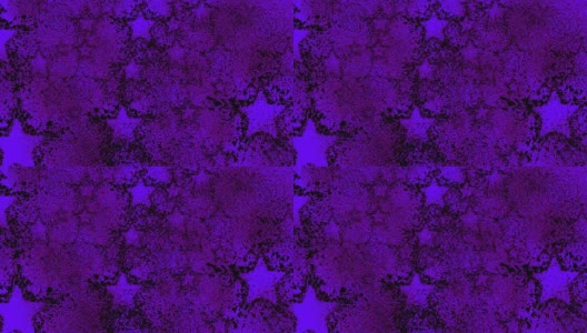 FROM STARS -固体，周期性，黑紫色(LOOP)高清在线视频素材下载