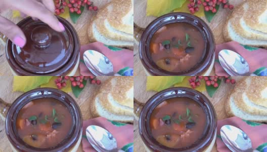 葡萄牙豆汤高清在线视频素材下载