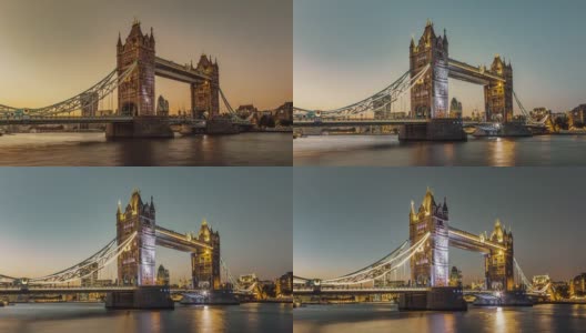 伦敦塔桥高清在线视频素材下载