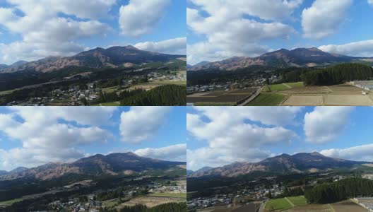 日本南阿苏地区的景观高清在线视频素材下载