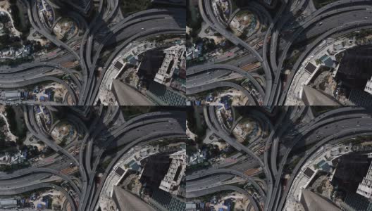 Kuala Lumpur aerial highway junction高清在线视频素材下载