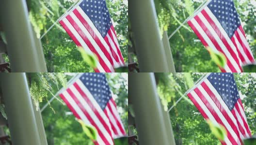 美国国旗高清在线视频素材下载