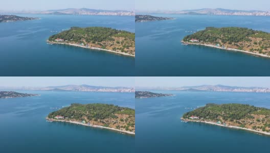 伊斯坦堡的一个岛屿高清在线视频素材下载