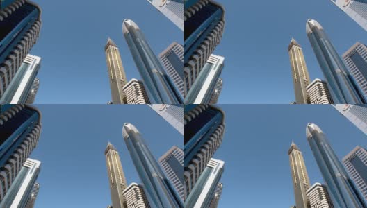 迪拜的现代建筑高清在线视频素材下载