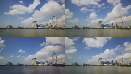 Timelapse Singapore Skyline系列2014高清在线视频素材下载