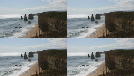 十二使徒海岩，澳大利亚高清在线视频素材下载