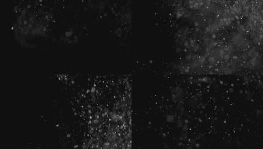 闪光粒子拍摄黑色高清在线视频素材下载