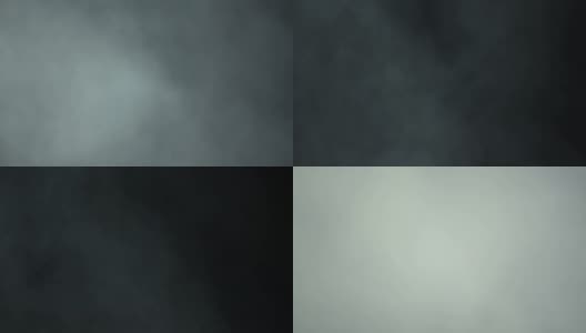 高清慢动作:烟雾在黑色背景高清在线视频素材下载