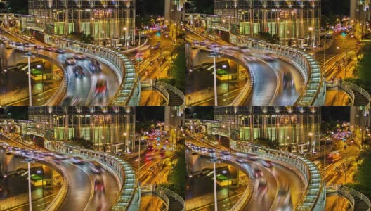 疯狂的交通和黄金城高清在线视频素材下载