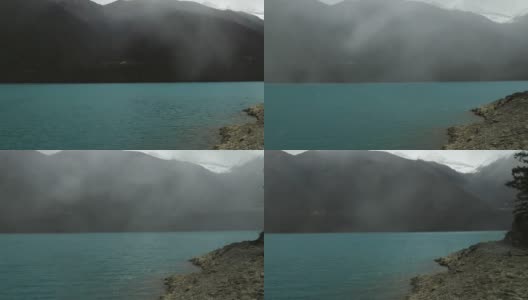 西藏的巴松湖高清在线视频素材下载