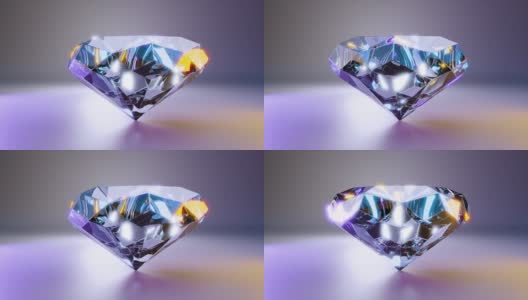 钻石珠宝石高清在线视频素材下载
