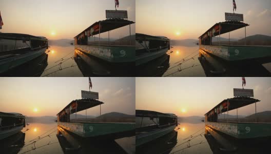 泰国当地的船只和水运高清在线视频素材下载
