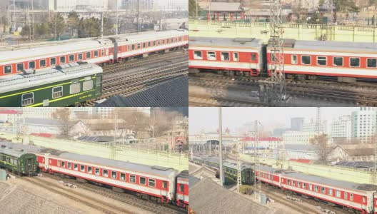 4K VDO:北京列车高清在线视频素材下载