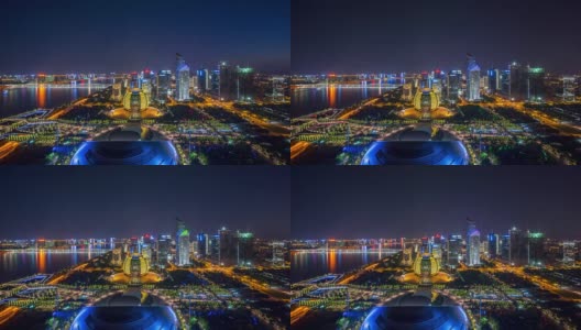 杭州夜景，中国高清在线视频素材下载