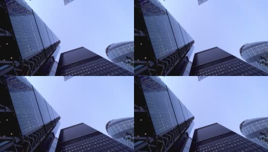 伦敦的摩天大楼高清在线视频素材下载