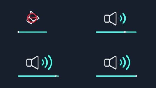 声音了动画高清在线视频素材下载