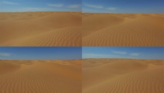 突尼斯撒哈拉沙漠/东部大沙海高清在线视频素材下载