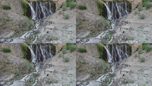 Kapuzbaşı瀑布由不止一个瀑布组成。事实上，它是土耳其最高的瀑布之一，并被誉为世界第二高的瀑布。高清在线视频素材下载