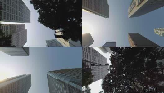 建筑——抬头看看天空高清在线视频素材下载