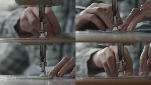 缝纫机高清在线视频素材下载