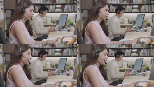 亚洲呼叫中心代理，在工作站以最专业的方式与客户沟通高清在线视频素材下载