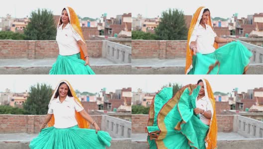 印度传统舞蹈高清在线视频素材下载