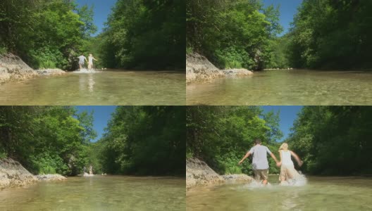 HD: Running Up The Creek高清在线视频素材下载