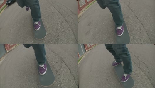 Skate Feet 001 1080p24高清在线视频素材下载