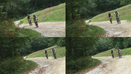 高清:山地自行车高清在线视频素材下载