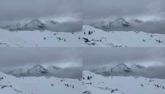 云层之上——沃格尔在阿尔卑斯山高清在线视频素材下载