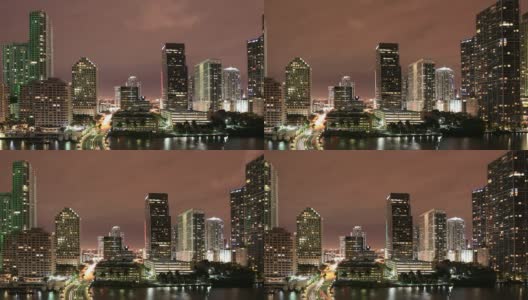 迈阿密市中心全景图高清在线视频素材下载