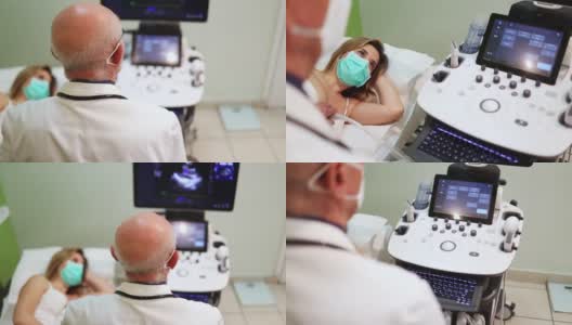 病人正在接受心脏扫描检查高清在线视频素材下载