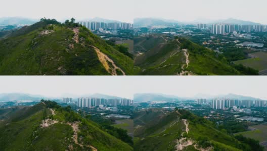 香港天水围的山顶高清在线视频素材下载