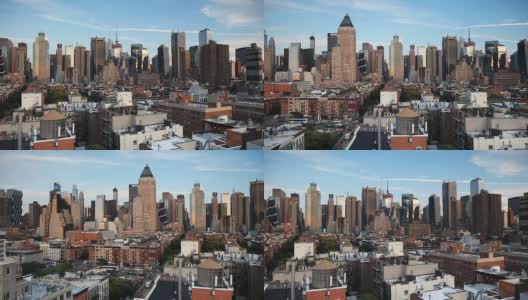 地狱厨房曼哈顿地平线全景图高清在线视频素材下载