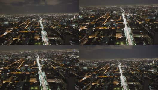 时间流逝:墨西哥城高清在线视频素材下载