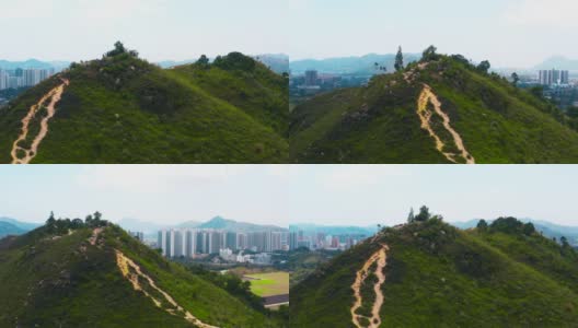 香港天水围的山顶高清在线视频素材下载