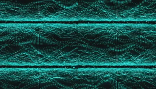 抽象的现代波形背景高清在线视频素材下载