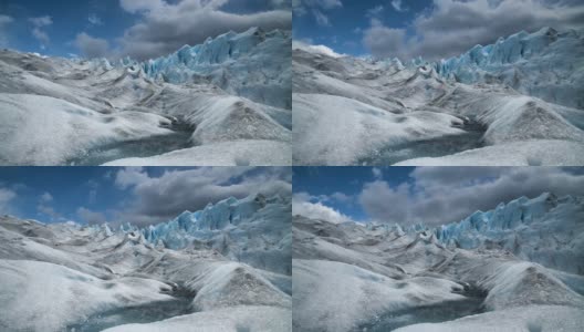 莫雷诺冰川的时间跨度高清在线视频素材下载