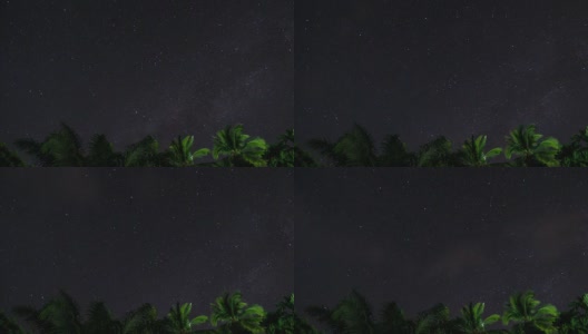 夜空,间隔拍摄高清在线视频素材下载