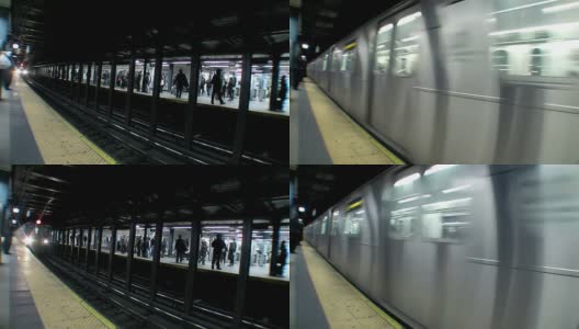 纽约的地铁站高清在线视频素材下载