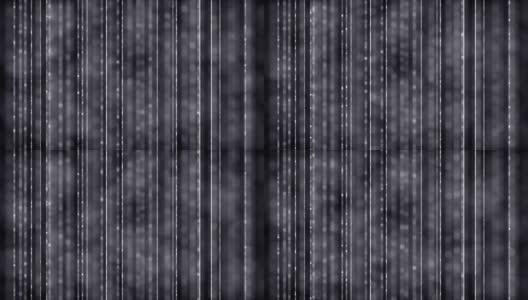 彩色粒子落线，垂直粒子幕(黑色)高清在线视频素材下载