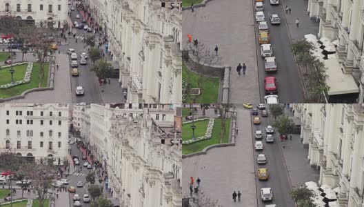 秘鲁利马圣马丁广场高清在线视频素材下载