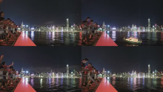 高清延时拍摄香港维港高清在线视频素材下载