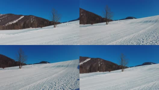 奥地利冬季景观高清在线视频素材下载