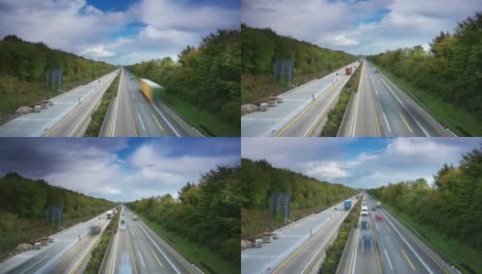 (时间流逝)高速公路高清在线视频素材下载